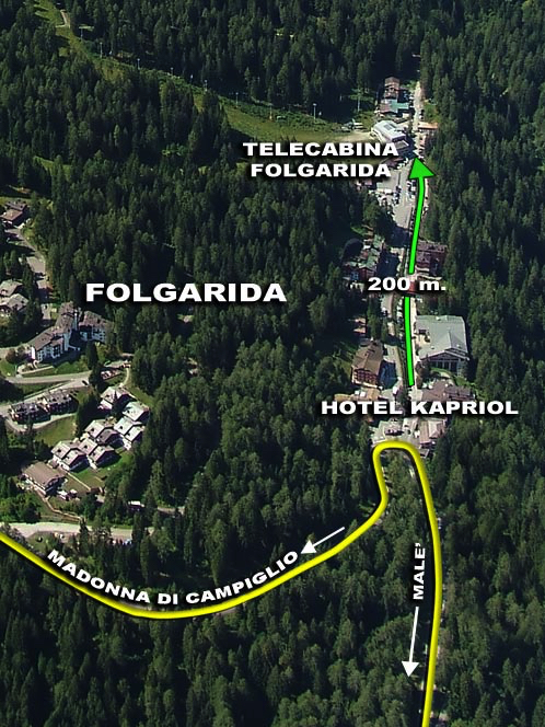 Mappa di Folgarida